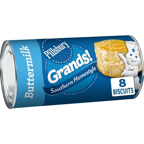 Buy Pillsbury Grands Southern Homestyle Buttermilk Biscuits 163 Oz