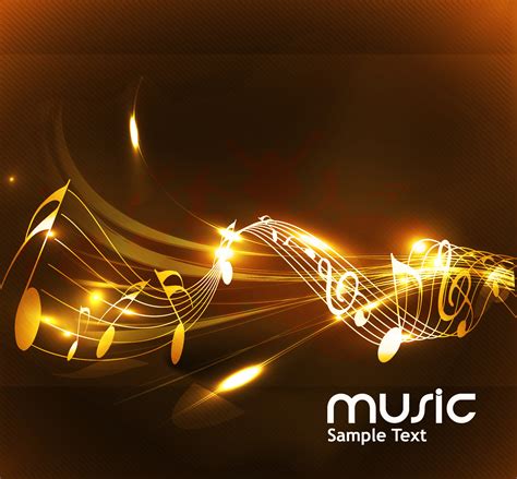 Different Musical Background Is Fleur Banner Banner Treble Clef Music