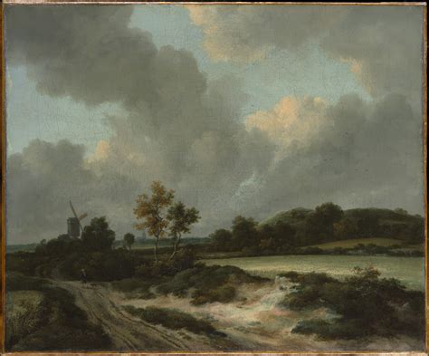 ヤーコプ・ファン・ロイスダール Jacob Van Ruisdael Grainfields Metropolitan Museum