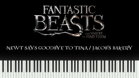 Fantastic Beasts 1 Newt Says Goodbye To Tina Jacobs Bakery