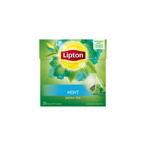 Πράσινο Τσάι με γεύση Μέντα Πυραμίδα Lipton 20 Φακελάκια x 1 6gr