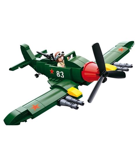 Wwii Lego Style Plane Sluban Ww2 Military Aircraft Bricks Sets Like