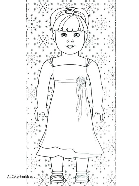 American Girl Doll Coloring Pages To Print At Getdrawings Free Download