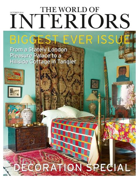 The World Of Interiors Back Issue October 2014 Digital In 2021