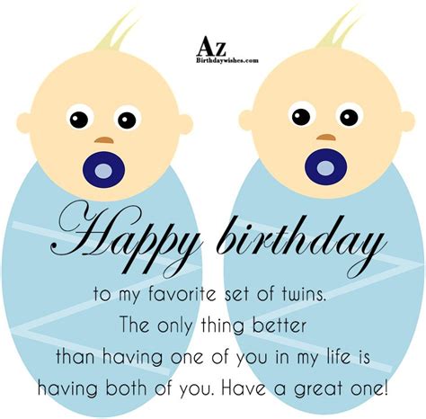 Birthday Wishes For Twins Birthday Images Pictures Azbirthdaywishes Com Page