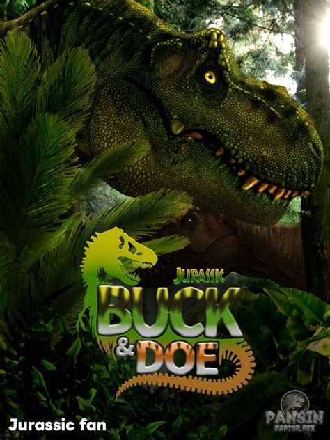 Buck And Doe The Lost World Jurassic Park World Dinosaur Art