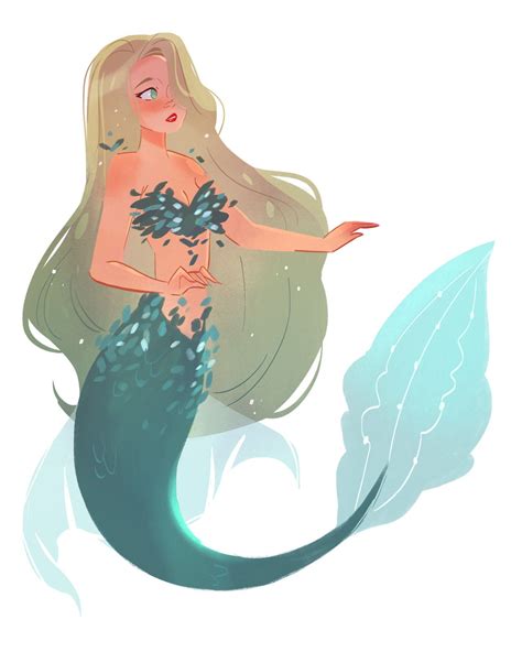 The Art Of Animation Mermaid Art Mermaid Drawings Anime Mermaid