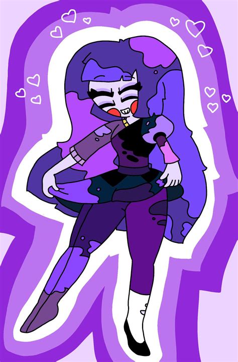 Lavender Kuna Is Baby I Wanna Protect This Fusion 💜🖤💜🖤💜🌸💫 The