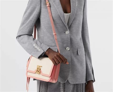 Burberry Limited Edition Blush Pink Tb Bag Now In Singapore