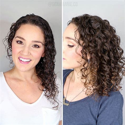 Wet Dry Results From My Curly Hair Routine For Wet Frizz Video Isnt It Crazy How Much Curls