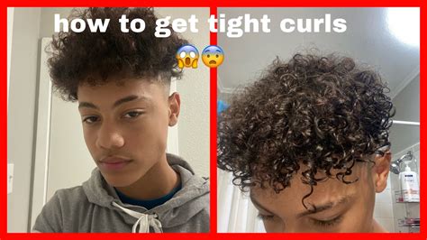 How To Get Loose Curls To Tight Curls Youtube
