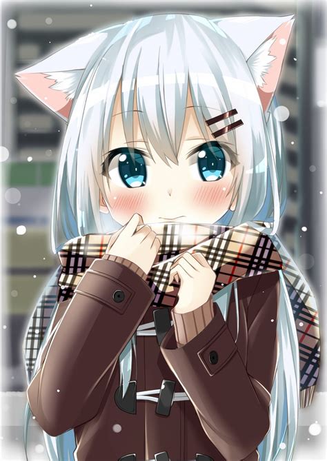 Anime Neko Kawaii Anime Yandere Cat Girl Kitsune Chat Danime