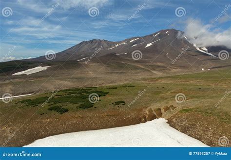 Mutnovsky Is A Complex Volcano Located In The Southern Part Of
