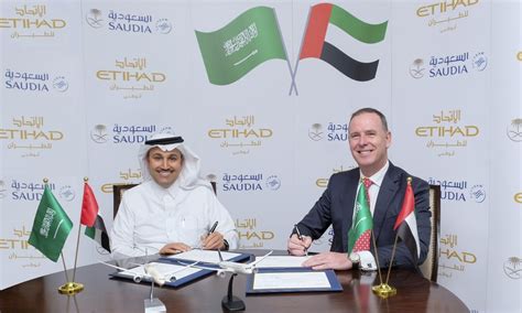 Etihad Airways Saudia Sign New Codeshare Deal Arabian Business Latest News On The Middle