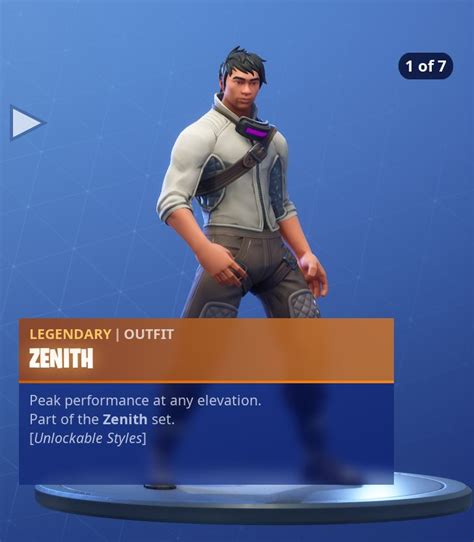 Fortnite Season 7 Zenith Lynx And The Ice King Challenges And Unlockable Styles Fortnite