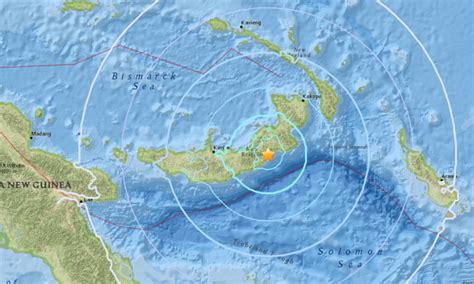 Magnitude 68 Quake Hits Near Papua New Guinea Usgs The Epoch Times
