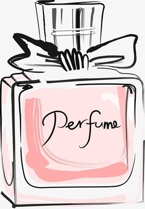 Transparent Perfume Bottle Clipart Chanel Perfume Bottle Drawing The Best Porn Website