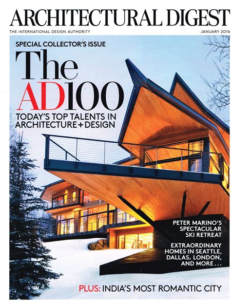 6 Architectural Digest Jan 2016 Cover Shahrooz Art