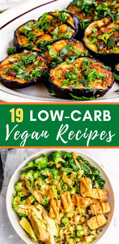 20 Low Carb Vegan Recipes To Try Beauty Bites