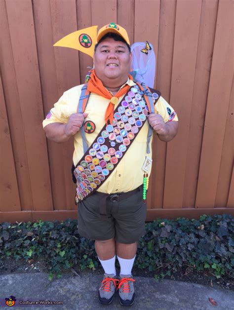 I am a wilderness explorer in tribe 54, sweat lodge 12, are you in any need of assistance today sir? Russell from UP Costume Idea