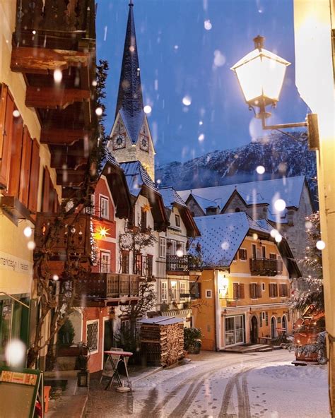 🇦🇹 Hallstatt Austria In The Winter By Senai Senna Sennarelax On
