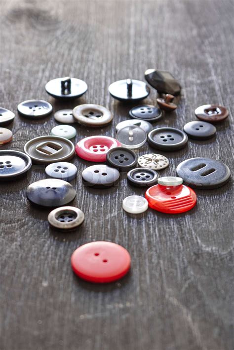 Buttons Stock Image Colourbox