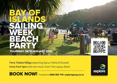 It's Back! Book Now for Explore Otehei Bay Beach Party 2021 - CRC Bay 