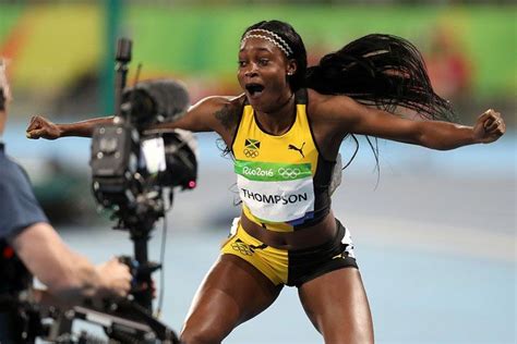 Elaine Thompson Gold Medal 100m Rio 2016 Muscle Girls Rage Fitness