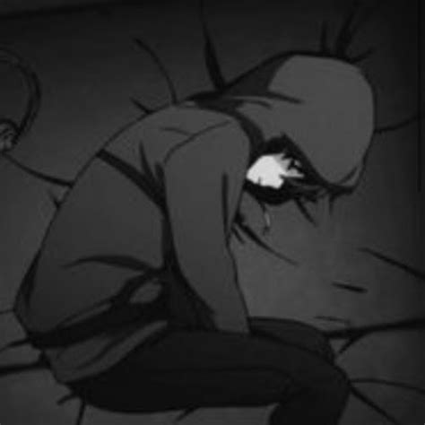 Depressed Anime Guy Depressed Anime Boy Black And White Novocom Top