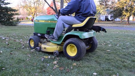 Equipment Review Barn Find John Deere 160 Riding Mower With