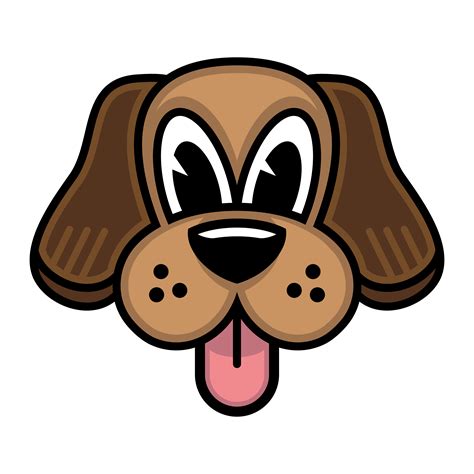 Top 100 Cute Dog Face Cartoon