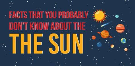 Facts You Probably Dont Know About The Sun The Fact Site