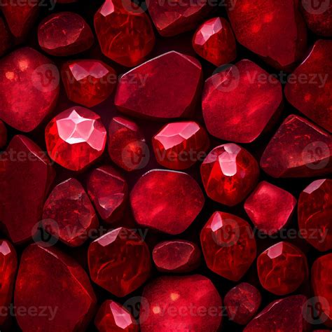 Red Ruby Stone Texture Background Ai Generated Image 21688711 Stock