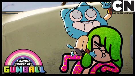 Gumball And Darwin Ride A T Rex Gumball Cartoon Network Accordi Chordify