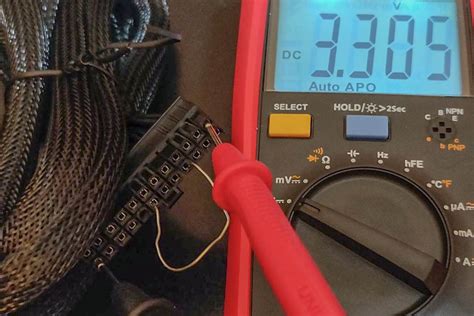 How To Test A Power Supply Unit Psu With A Multimeter