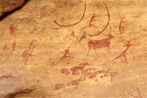 Argelia , oficialmente república argelina democrática y popular, es uno de los cincuenta y cuatro países que forman el continente africano. Fotos de Argelia, Pinturas rupestres de Tassili n'Ajjer