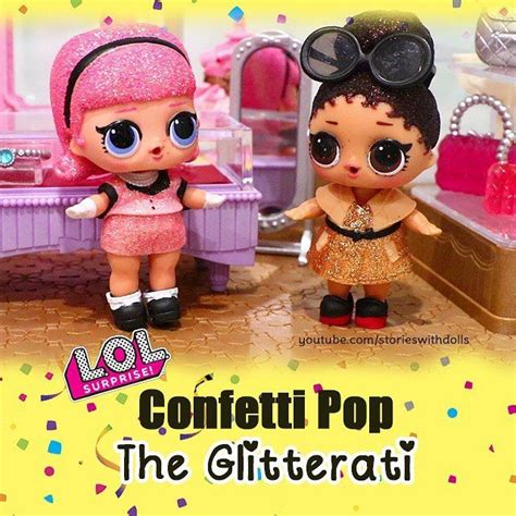 Banner and customize it with your little ones' age. LOL Surprise Confetti Pop Wave 1 Glitterati Club #loldolls ...