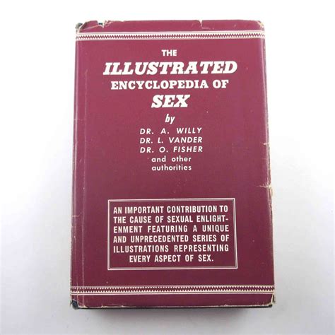 The Illustrated Encyclopedia Of Sex Vintage 1950s Book Or Etsy