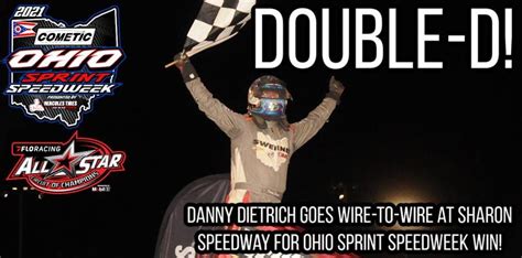 Central Pa Racing Scene Danny Dietrich Goes Wire To Wire At Sharon