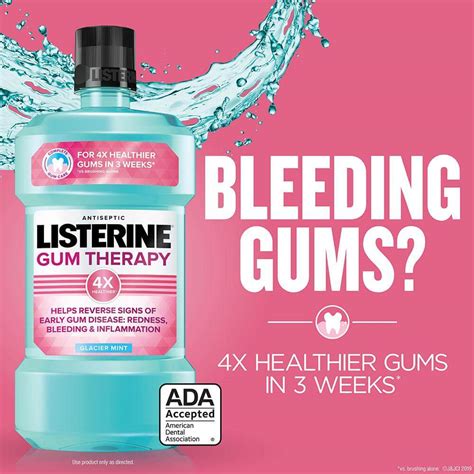 Listerine® Gum Therapy Antiseptic Mouthwash Listerine®