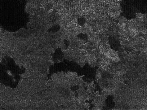 Apod 2006 July 31 Possible Methane Lakes On Titan