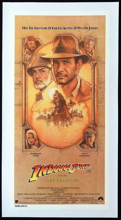 A3 Size Indiana Jones And The Last Crusade Action Movie Posters Wall