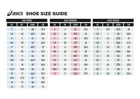 Asics Shoe Size Conversion Chart SexiezPicz Web Porn