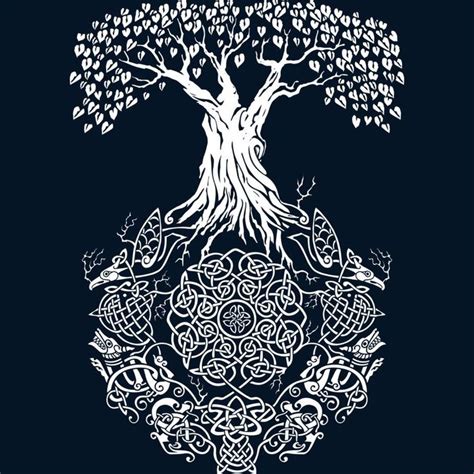 Yggdrasil Tree Of Life By Design By Humans On Deviantart In 2020