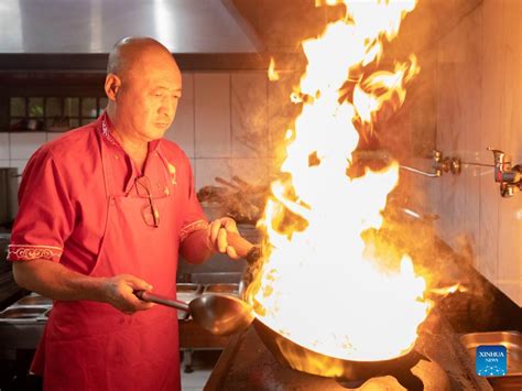 feature chinese chef introduces chinese flavors food culture in istanbul xinhua