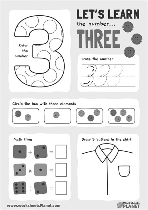 Preschool Number Worksheets Superstar Worksheets Learning Numbers