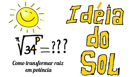 Transformar Raiz Em Potencia