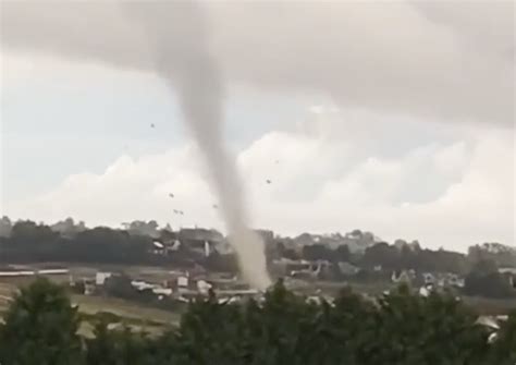 That was a f0 event that struck mostly empty farmland in the. 'Breathtaking': Rare tornado filmed sweeping through ...