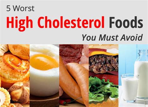 5 Worst High Cholesterol Foods You Must Avoid In 2024