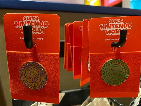 New Super Nintendo World Pins Now Available At Universal Studios